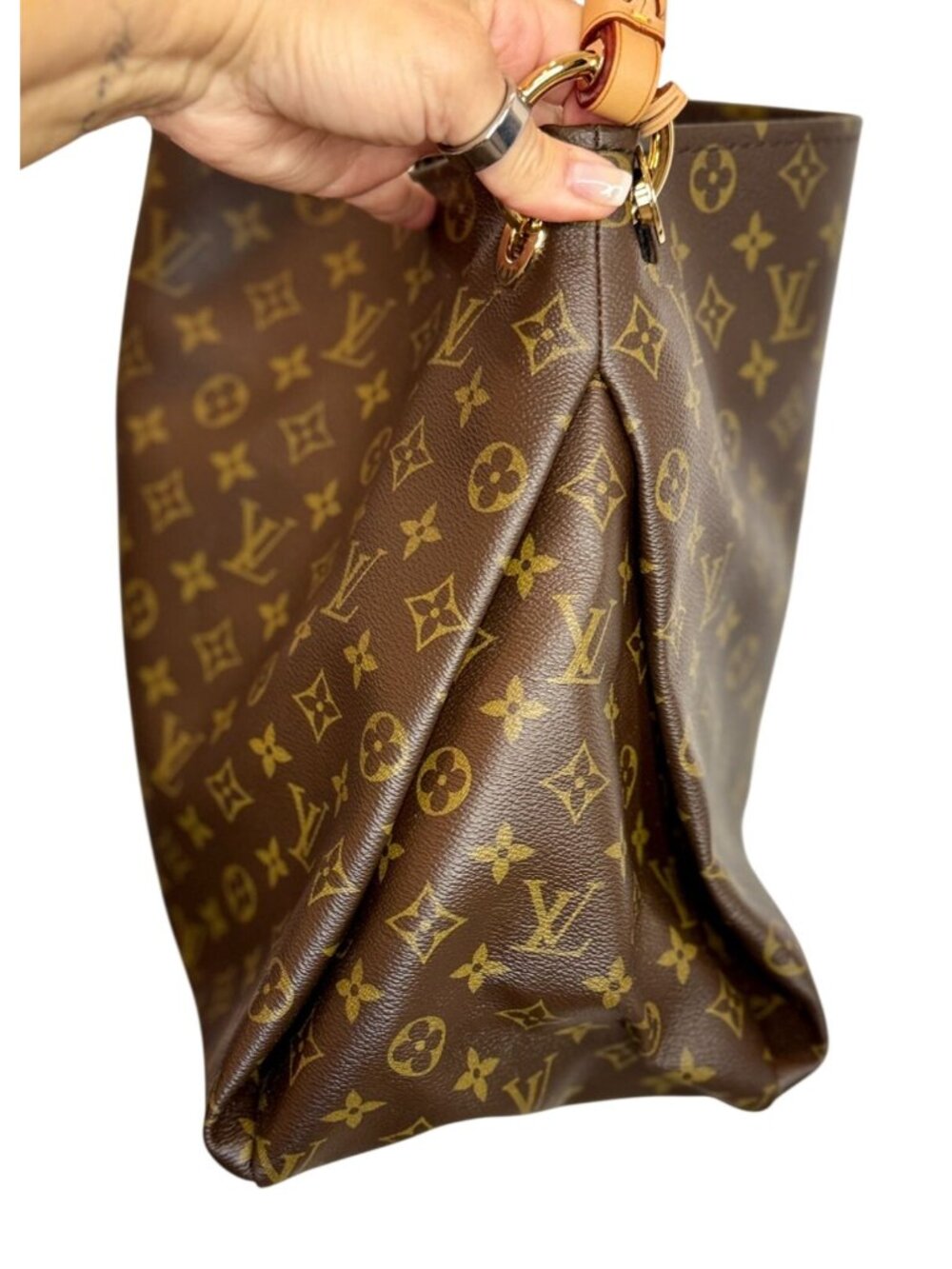 Louis Vuitton Artsy Handbag Monogram Canvas MM Bag - Picture 10 of 15